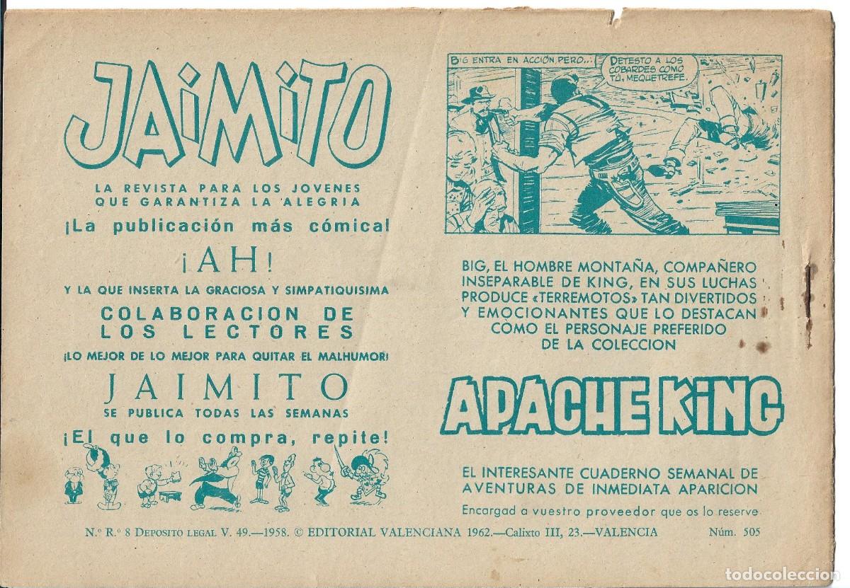 Tebeos: ROBERTO ALCAZAR ORIGINAL - NUM 505 - Foto 2