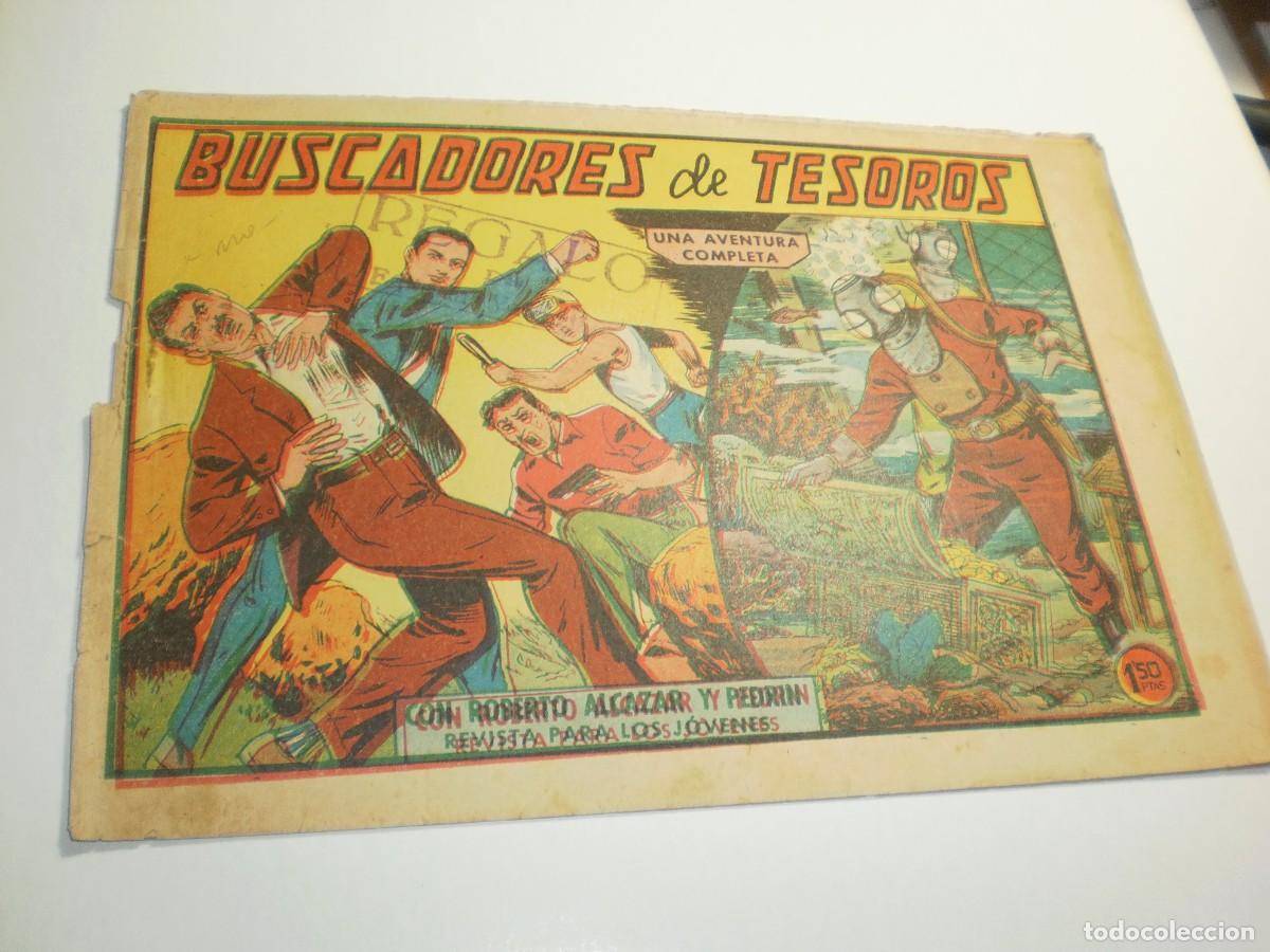 Livros de Banda Desenhada: roberto alc&aacute;zar y pedr&iacute;n n&ordm; 513. buscadores de tesoros. valenciana 1962 (alg&uacute;n defecto, leer)