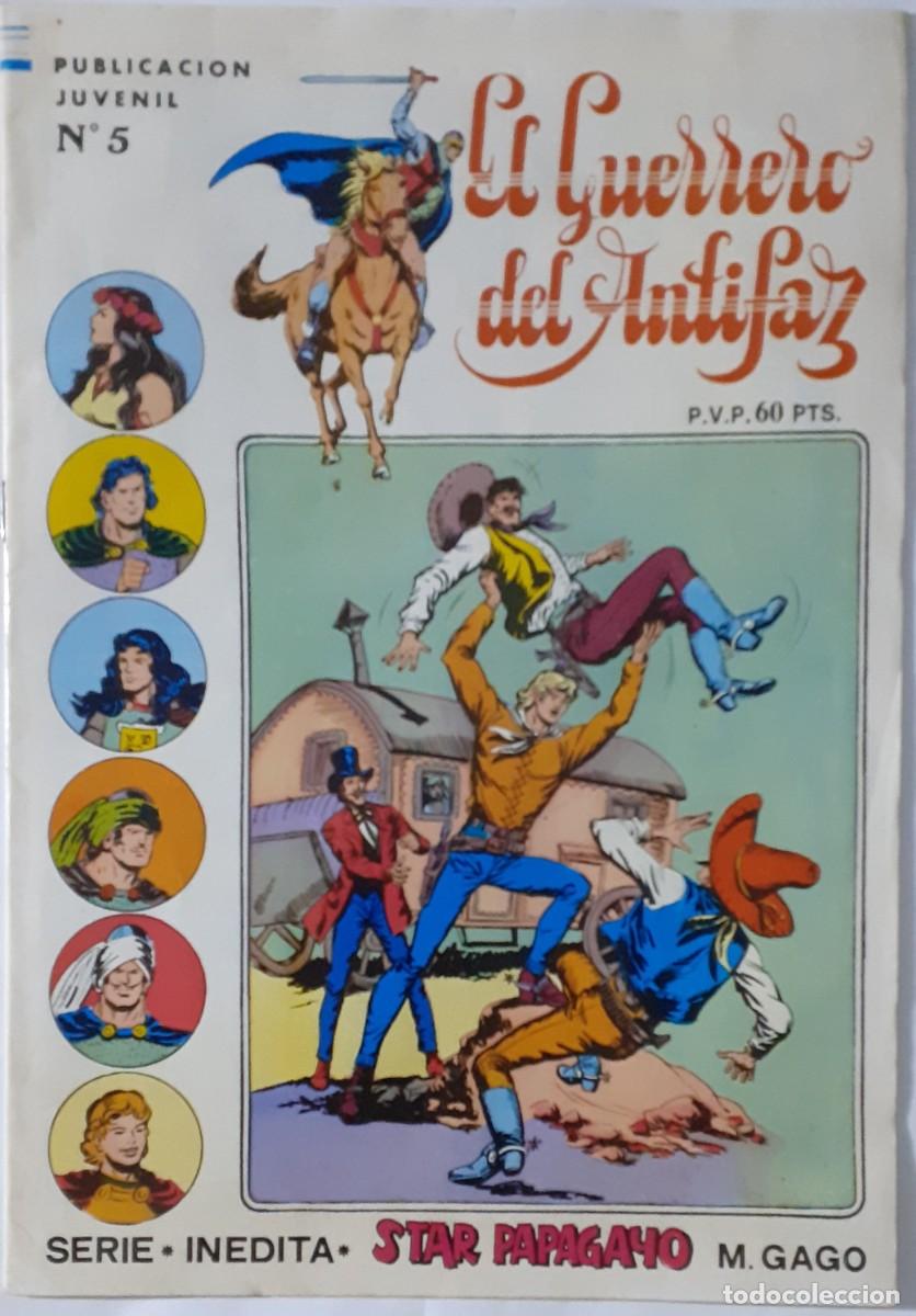 Giornalini: EL GUERRERO DEL ANTIFAZ-SERIE IN&Eacute;DITA-VALENCIANA- N&ordm; 5 -J.GRAU-GAGO-SERNA-1984-BUENO-LEA-0278