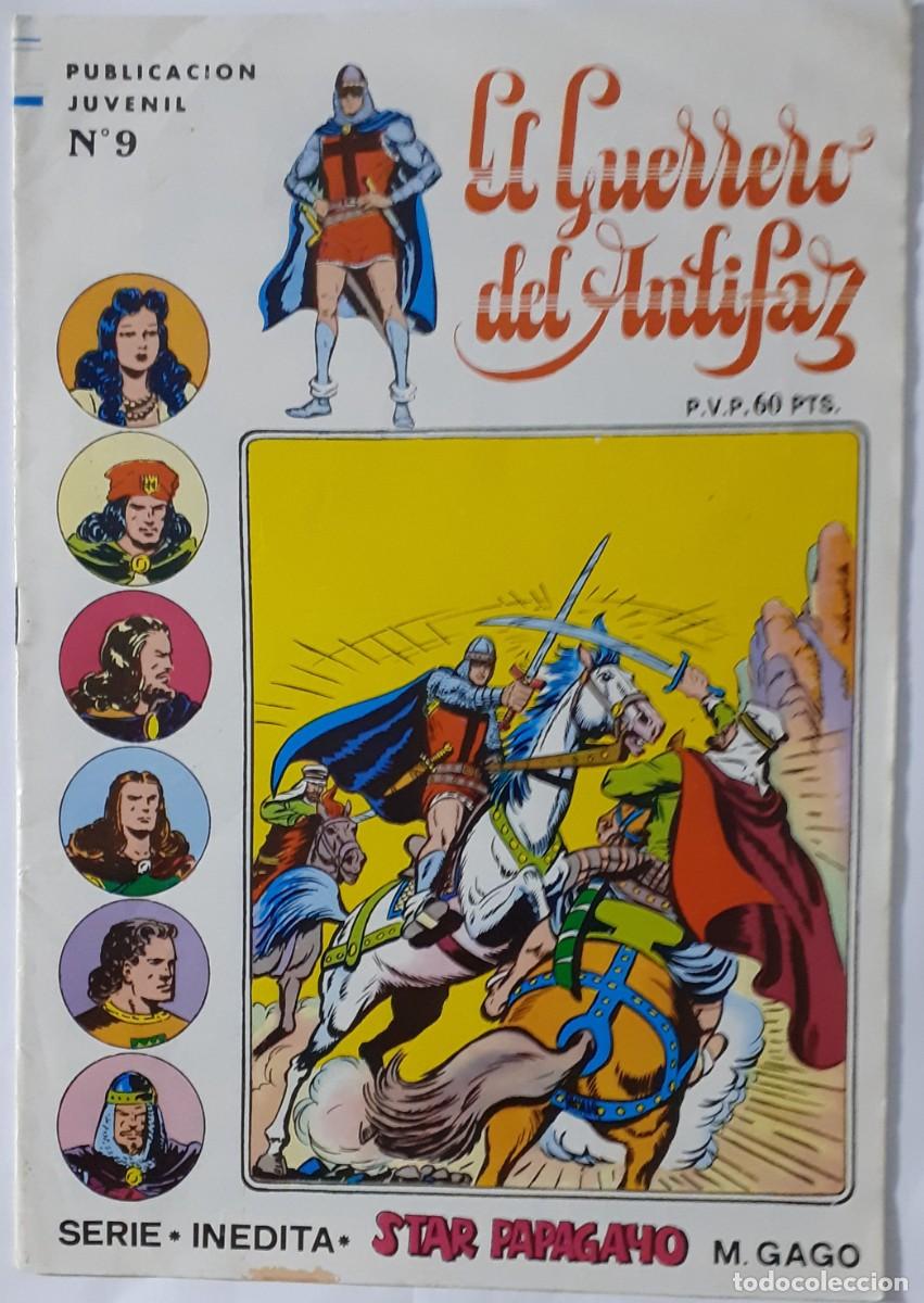 Giornalini: EL GUERRERO DEL ANTIFAZ-SERIE IN&Eacute;DITA-VALENCIANA- N&ordm; 9 -M. GAGO-JOS&Eacute; GRAU-1984-BUENO-ESCASO-LEA-0279