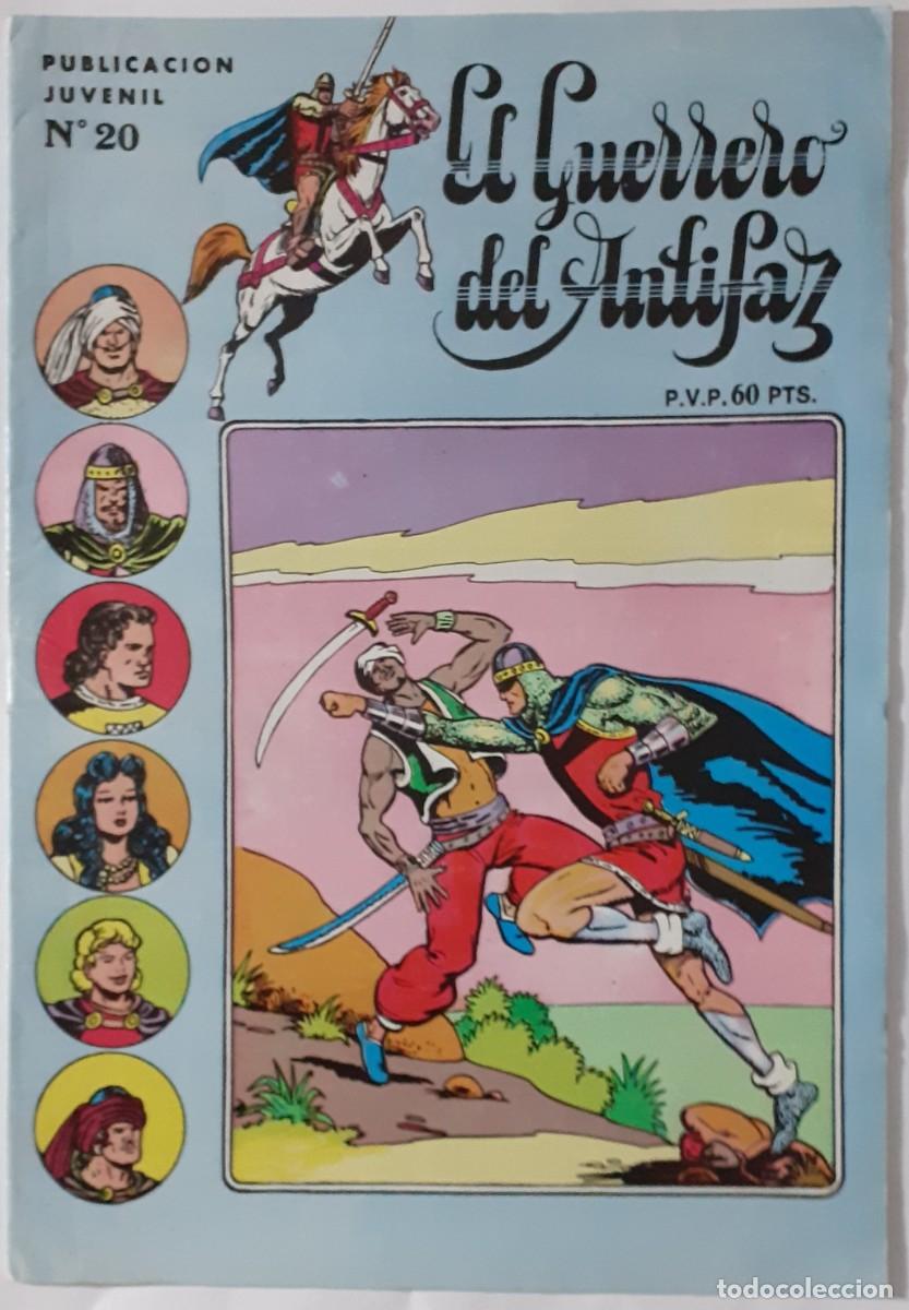 Giornalini: EL GUERRERO DEL ANTIFAZ-SERIE IN&Eacute;DITA-VALENCIANA- N&ordm; 20 -M. GAGO-J. GRAU-1984-BUENO-ESCASO-LEA-0280
