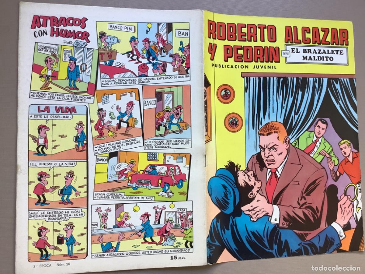 Tebeos: ROBERTO ALCAZAR Y PEDRIN N&Uacute;MERO 20 - Foto 3