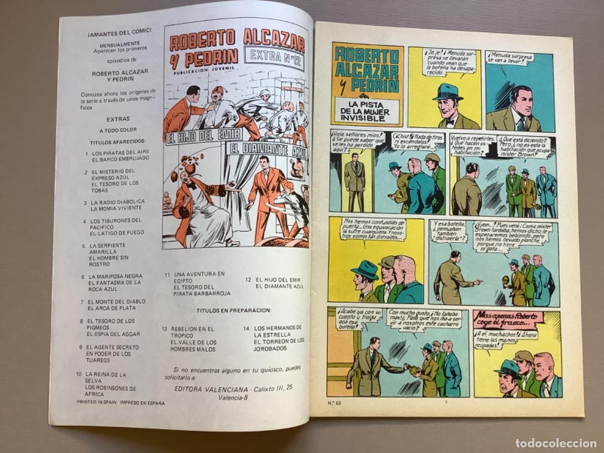 Tebeos: ROBERTO ALCAZAR Y PEDRIN N&Uacute;MERO 53 - Foto 2