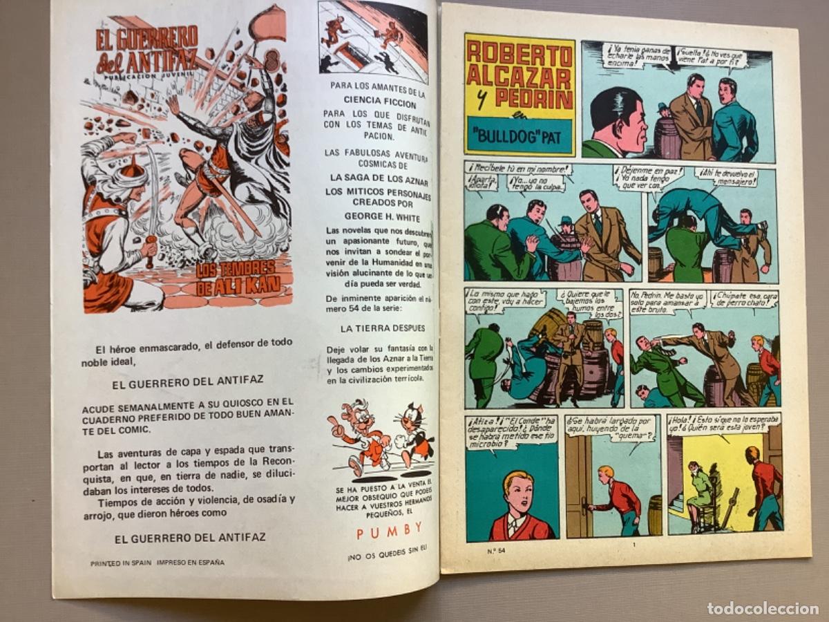 Tebeos: ROBERTO ALCAZAR Y PEDRIN N&Uacute;MERO 54 - Foto 2