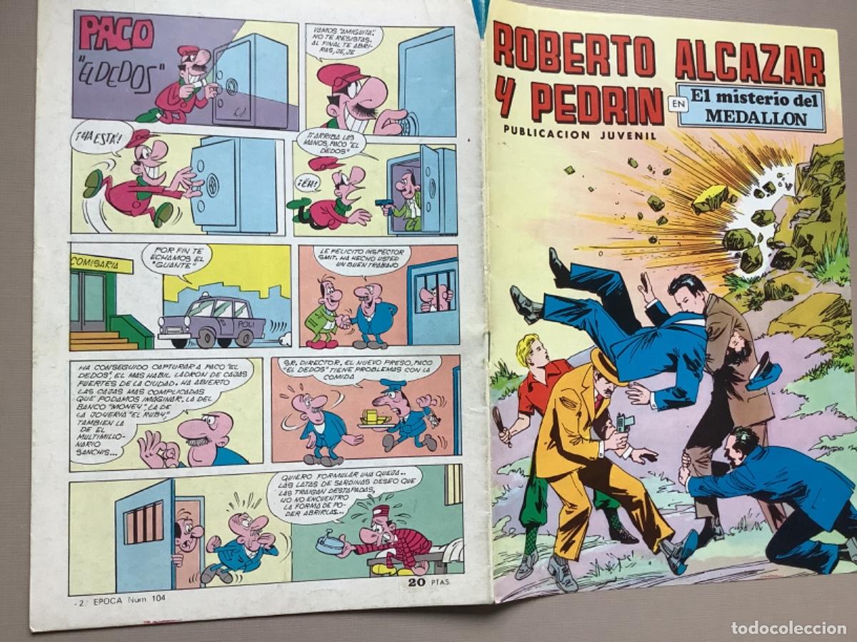 Tebeos: ROBERTO ALCAZAR Y PEDRIN N&Uacute;MERO 104 - Foto 3