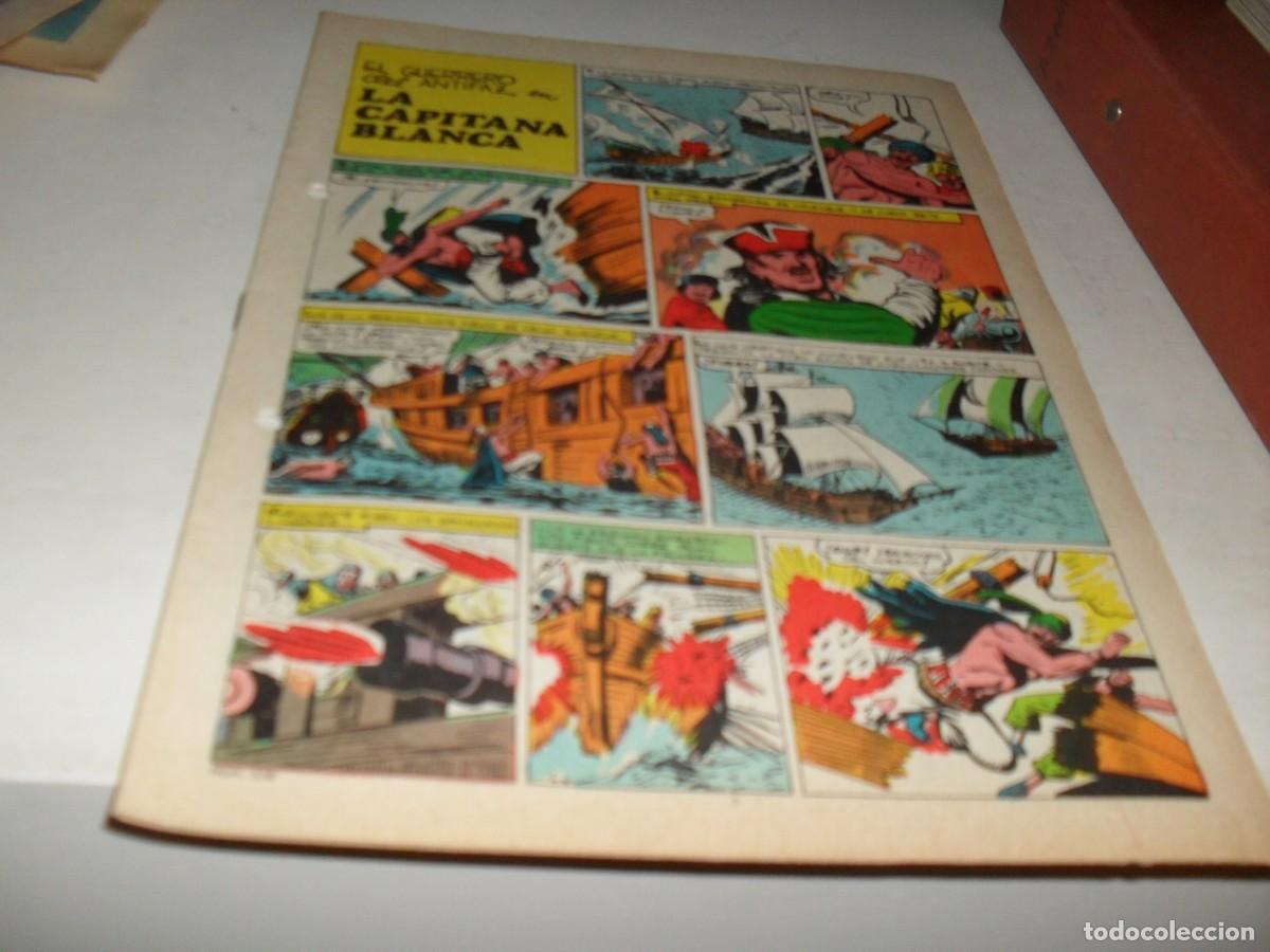 Giornalini: (SIN LAS CUBIERTAS)EL GUERRERO DEL ANTIFAZ 338 LA CAPITANA BLANCA,ULTIMOS N&ordm;(DE 343),VALENCIANA,1972
