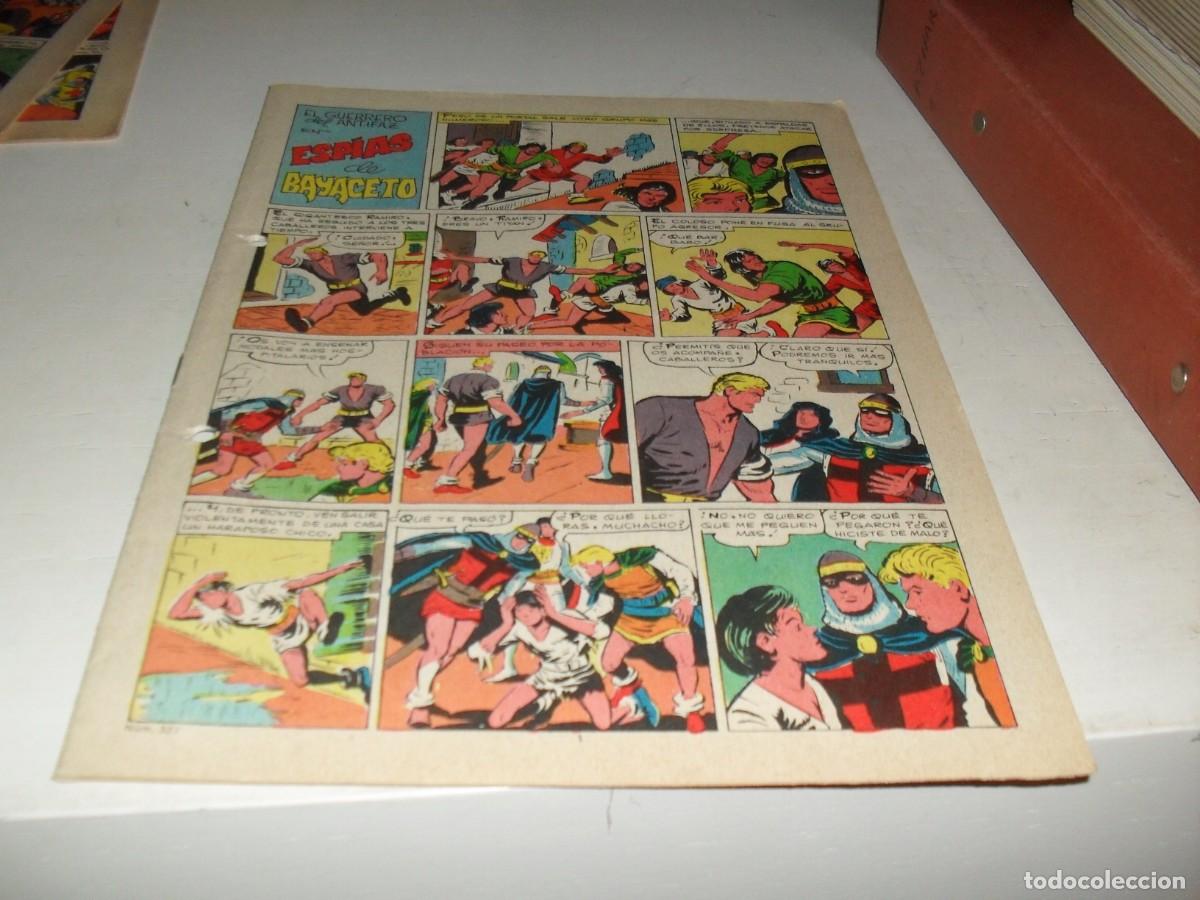 Giornalini: (SIN LAS CUBIERTAS)EL GUERRERO DEL ANTIFAZ 327 ESPIAS DE BAYACETO,(DE 343),VALENCIANA,1972
