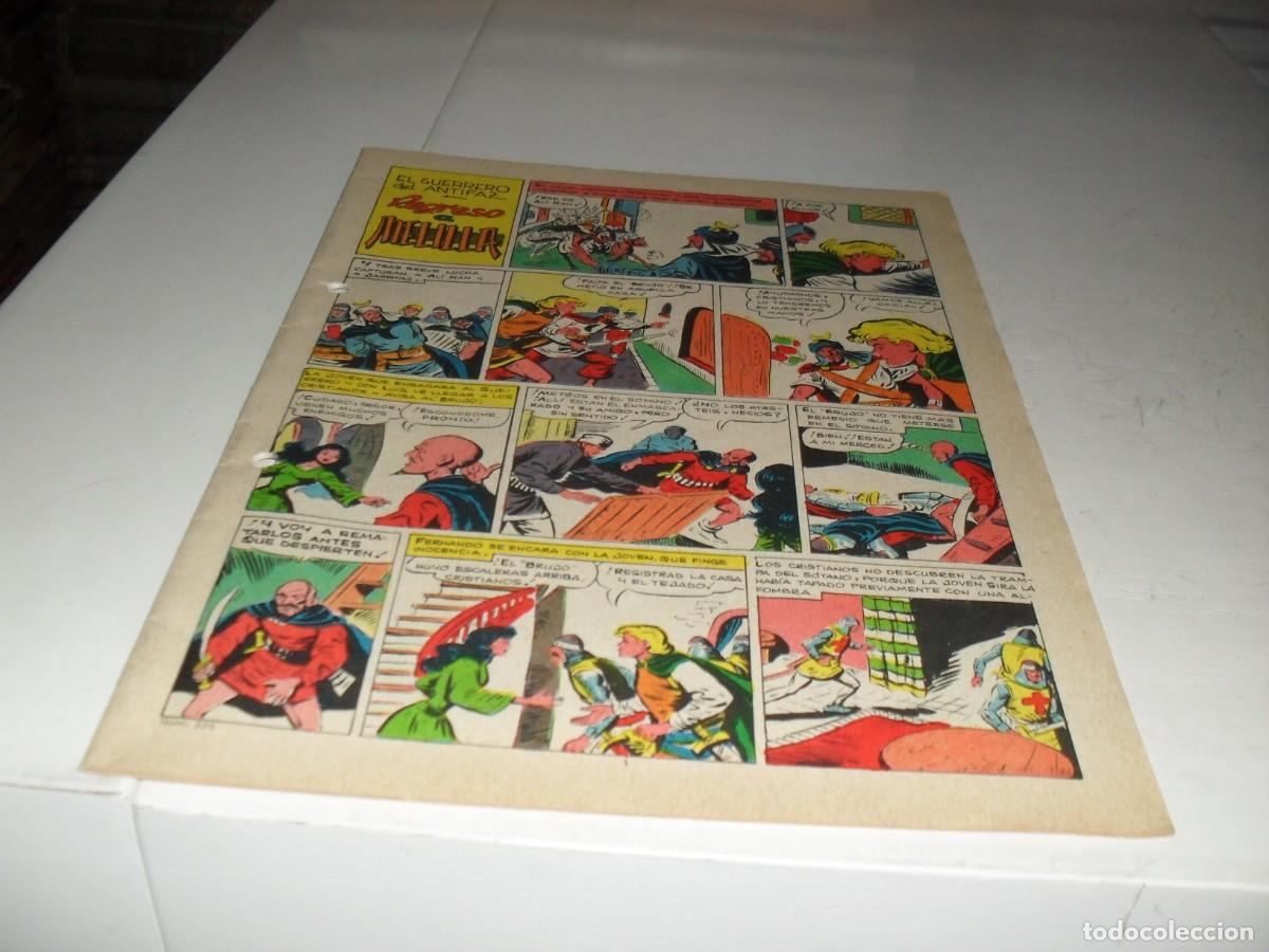 Giornalini: (SIN LAS CUBIERTAS)EL GUERRERO DEL ANTIFAZ 325 REGRESO A MELILLA,(DE 343),VALENCIANA,1972