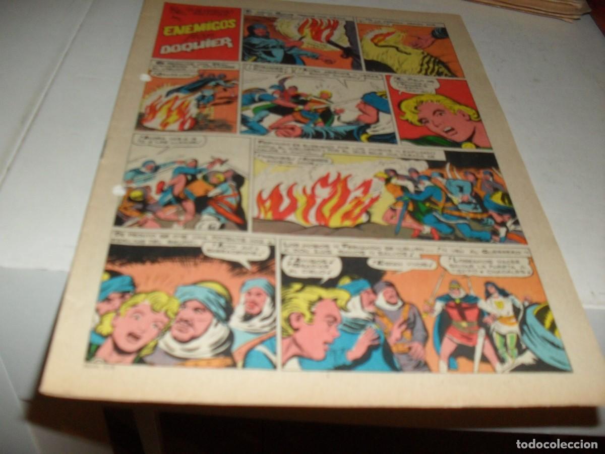 Giornalini: (SIN LAS CUBIERTAS)EL GUERRERO DEL ANTIFAZ 319 ENEMIGOS POR DOQUIER,(DE 343),VALENCIANA,1972