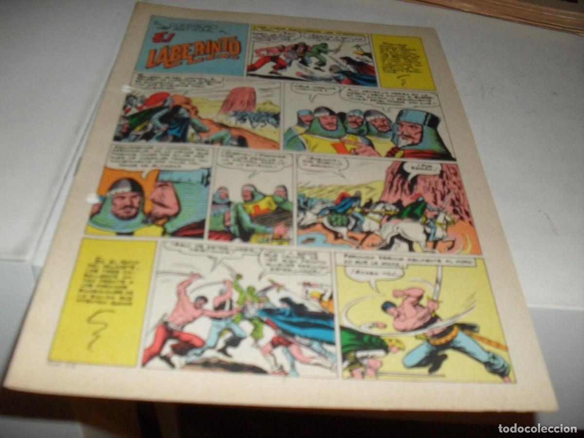 Giornalini: (SIN LAS CUBIERTAS)EL GUERRERO DEL ANTIFAZ 318 EL LABERINTO,(DE 343),VALENCIANA,1972