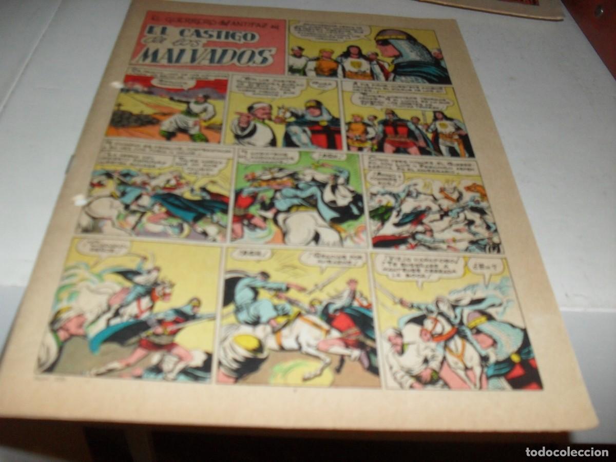 Tebeos: (SIN LAS CUBIERTAS)EL GUERRERO DEL ANTIFAZ 309 EL CASTIGO DE LOS MALVADOS,(DE 343),VALENCIANA,1972