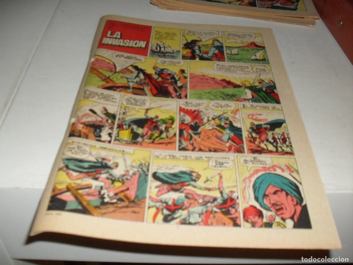Tebeos: (SIN LAS CUBIERTAS)EL GUERRERO DEL ANTIFAZ 306 LA INVASION,(DE 343),VALENCIANA,1972