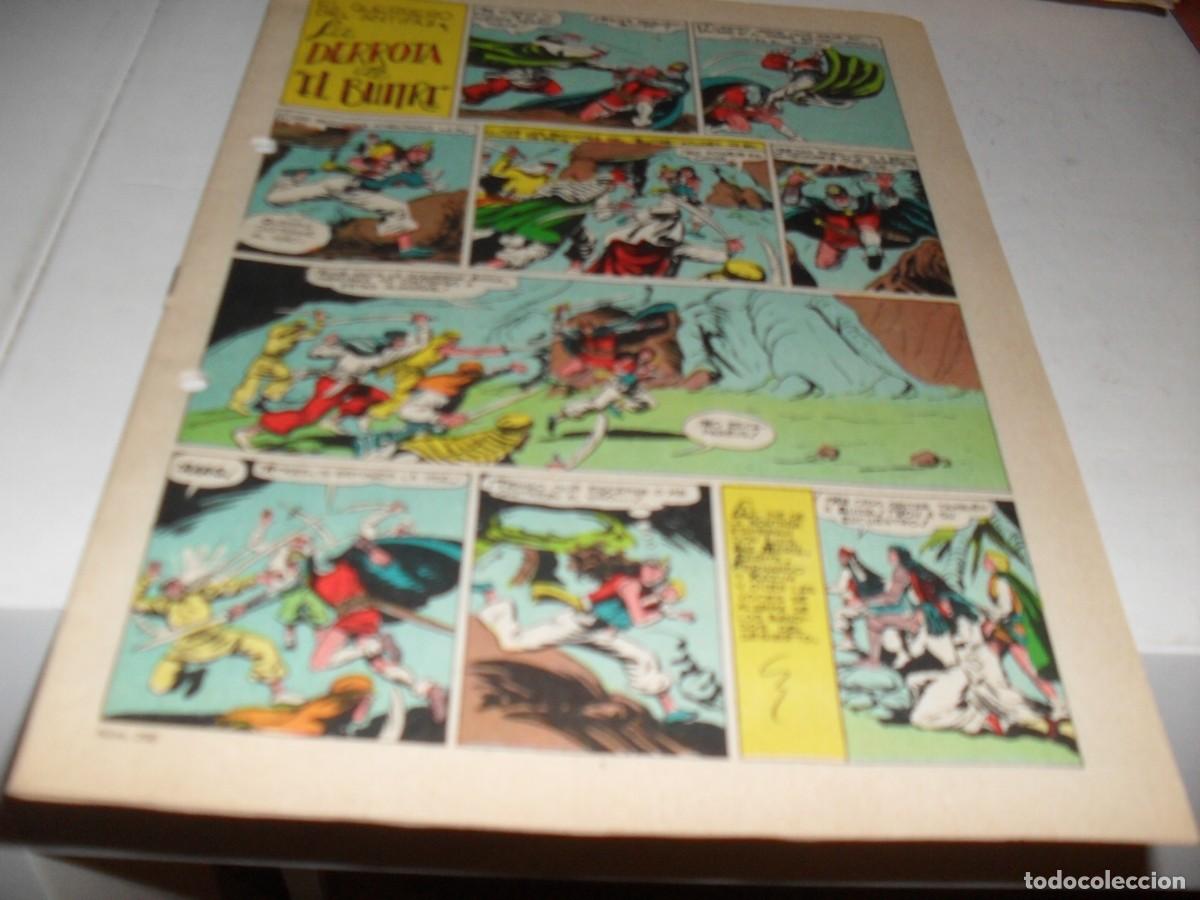 Tebeos: (SIN LAS CUBIERTAS)EL GUERRERO DEL ANTIFAZ 296 LA DERROTA DE EL BUITRE,(DE 343),VALENCIANA,1972