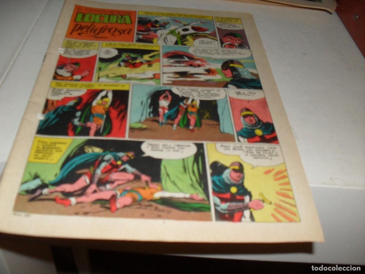 Tebeos: (SIN LAS CUBIERTAS)EL GUERRERO DEL ANTIFAZ 287 LOCURA PELIGROSA,(DE 343),VALENCIANA,1972