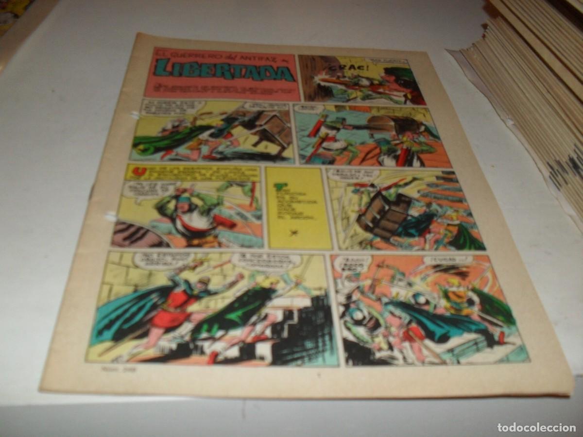Tebeos: (SIN LAS CUBIERTAS)EL GUERRERO DEL ANTIFAZ 249 LIBERTADA,(DE 343),VALENCIANA,1972