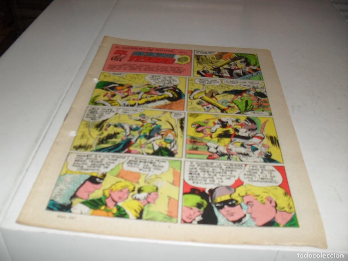 Tebeos: (SIN LAS CUBIERTAS)EL GUERRERO DEL ANTIFAZ 247 EL RESCATE DEL TESORO,(DE 343),VALENCIANA,1972