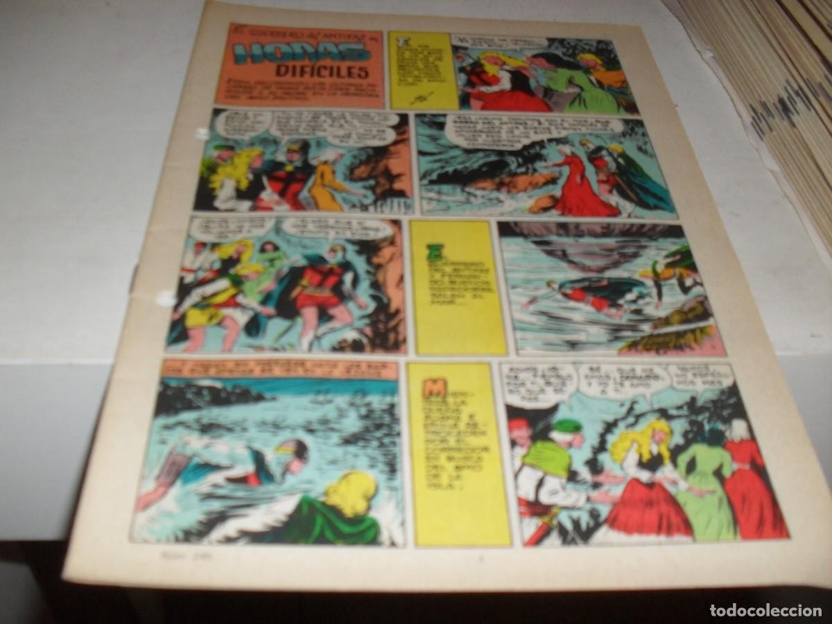 Tebeos: (SIN LAS CUBIERTAS)EL GUERRERO DEL ANTIFAZ 245 HORAS DIFICILES,(DE 343),VALENCIANA,1972