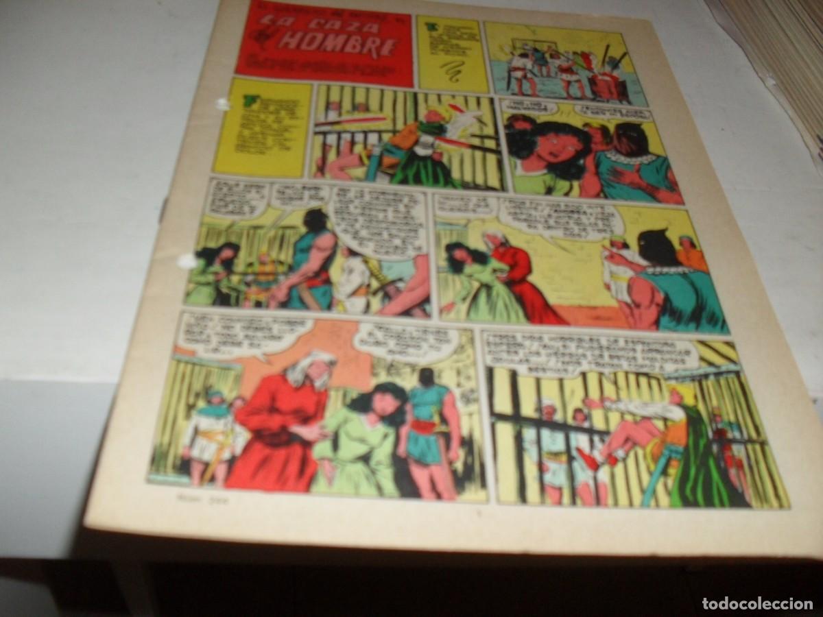 Tebeos: (SIN LAS CUBIERTAS)EL GUERRERO DEL ANTIFAZ 244 LA CAZA DEL HOMBRE,(DE 343),VALENCIANA,1972