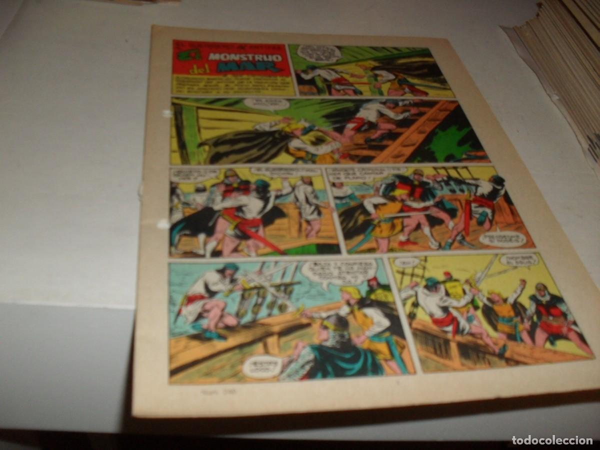 Tebeos: (SIN LAS CUBIERTAS)EL GUERRERO DEL ANTIFAZ 240 EL MONSTRUO DEL MAR,(DE 343),VALENCIANA,1972