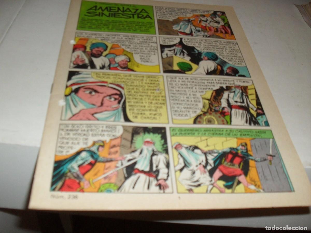 Tebeos: (SIN LAS CUBIERTAS)EL GUERRERO DEL ANTIFAZ 236 AMENAZA SINIESTRA,(DE 343),VALENCIANA,1972