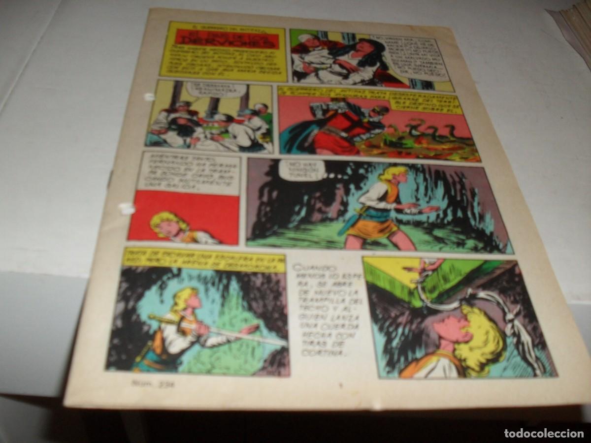 Tebeos: (SIN LAS CUBIERTAS)EL GUERRERO DEL ANTIFAZ 234 EL PAIS DE LOS DERVICHES,(DE 343),VALENCIANA,1972
