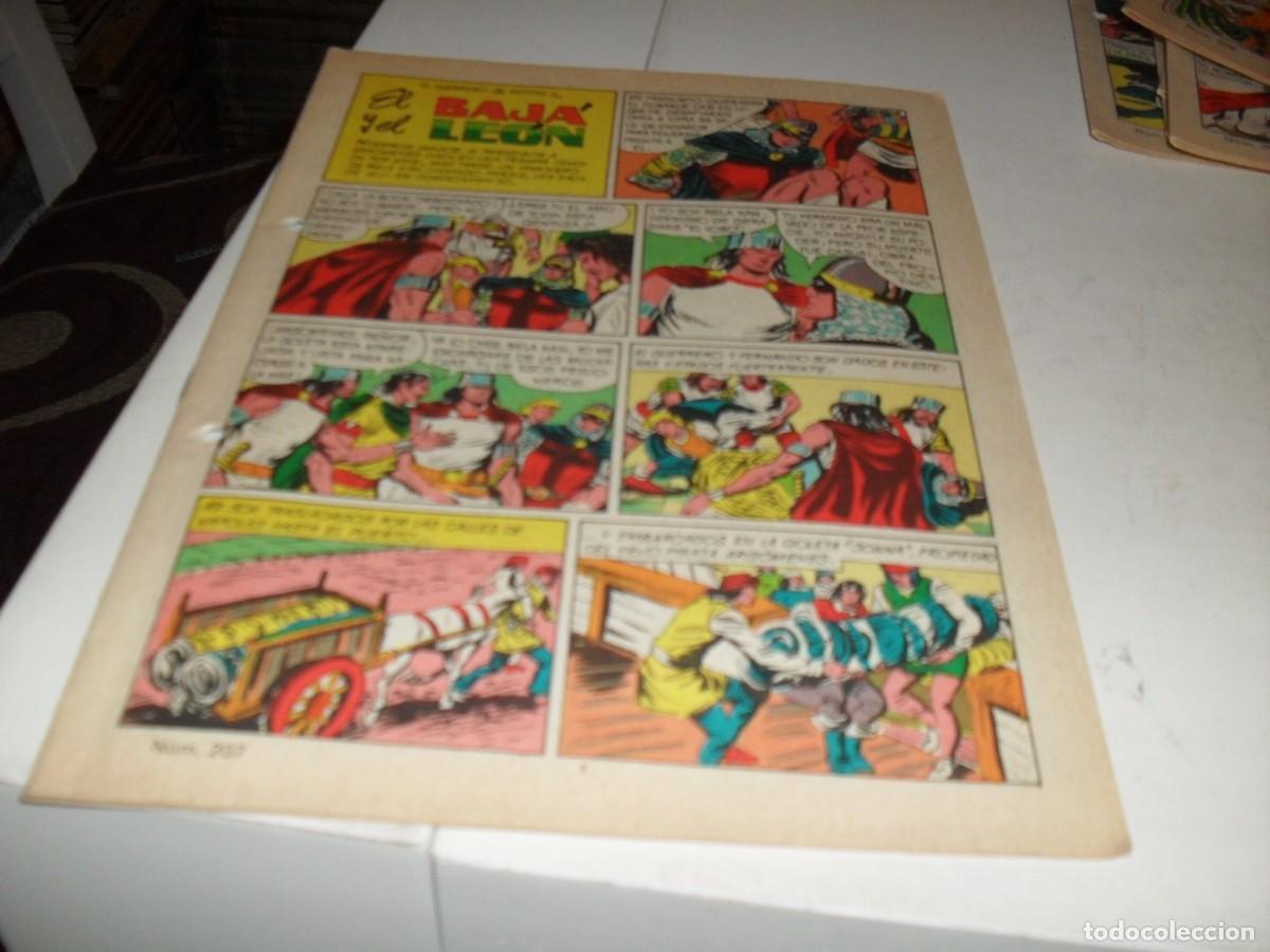 Giornalini: (SIN LAS CUBIERTAS)EL GUERRERO DEL ANTIFAZ 207 EL RAJA Y EL LEON,(DE 343),VALENCIANA,1972