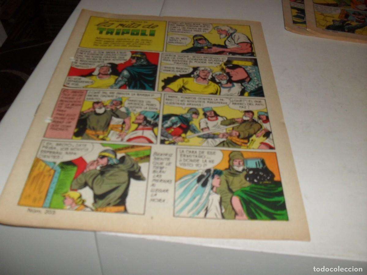 Giornalini: (SIN LAS CUBIERTAS)EL GUERRERO DEL ANTIFAZ 203 LA RUTA DE TRIPOLI,(DE 343),VALENCIANA,1972