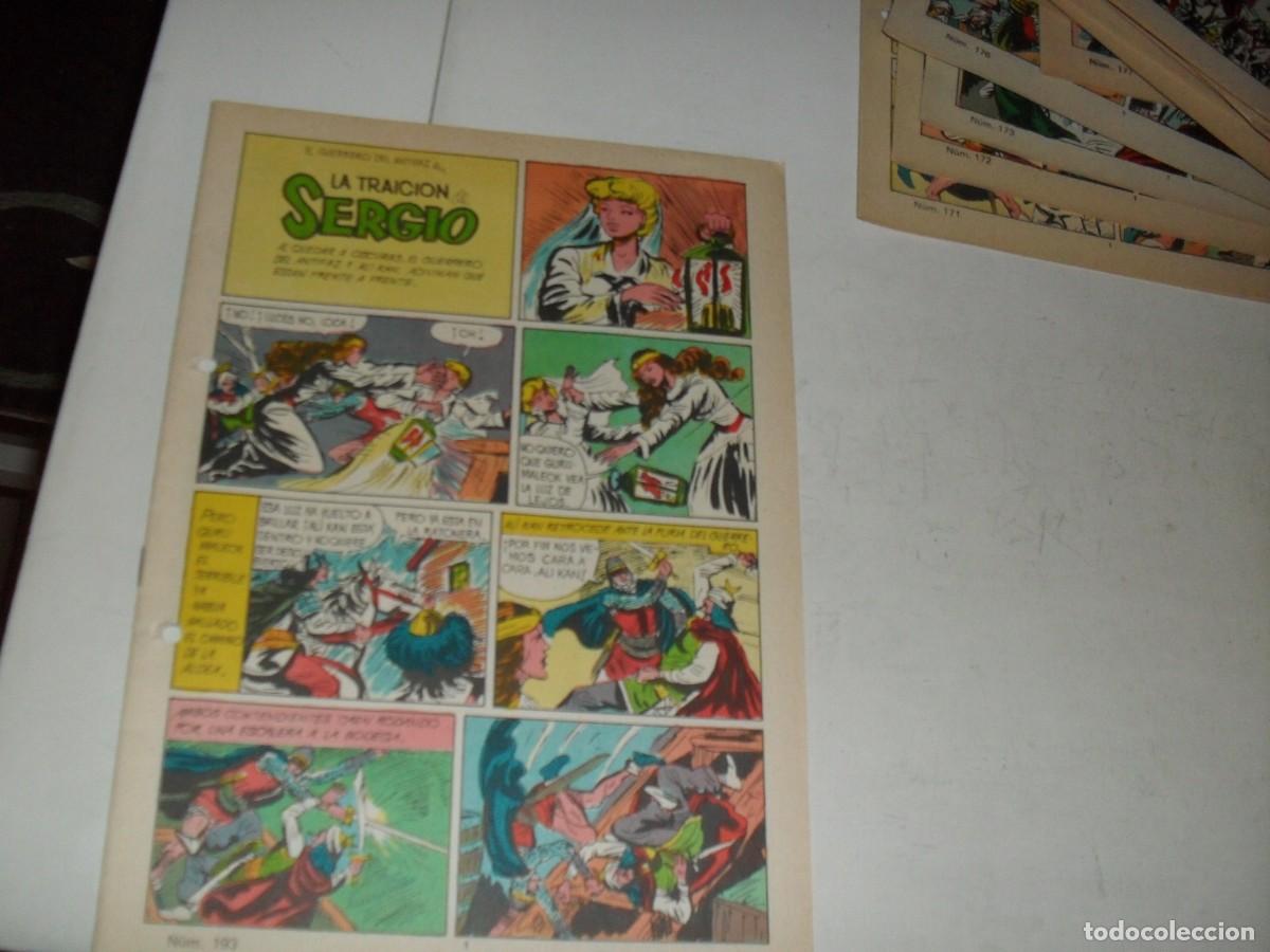 Giornalini: (SIN LAS CUBIERTAS)EL GUERRERO DEL ANTIFAZ 193 LA TRAICION DE SERGIO,(DE 343),VALENCIANA,1972