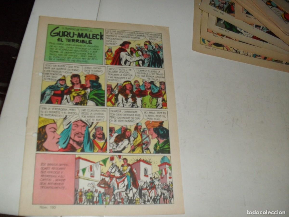 Giornalini: (SIN LAS CUBIERTAS)EL GUERRERO DEL ANTIFAZ 192 GURU-MALERK EL TERRIBLE,(DE 343),VALENCIANA,1972