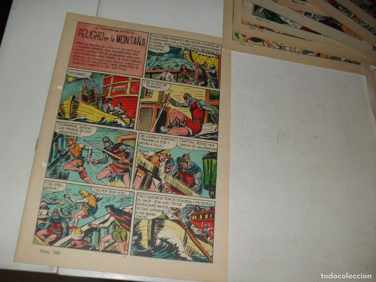 Giornalini: (SIN LAS CUBIERTAS)EL GUERRERO DEL ANTIFAZ 183 PELIGRO EN LA MONTA&Ntilde;A,(DE 343),VALENCIANA,1972