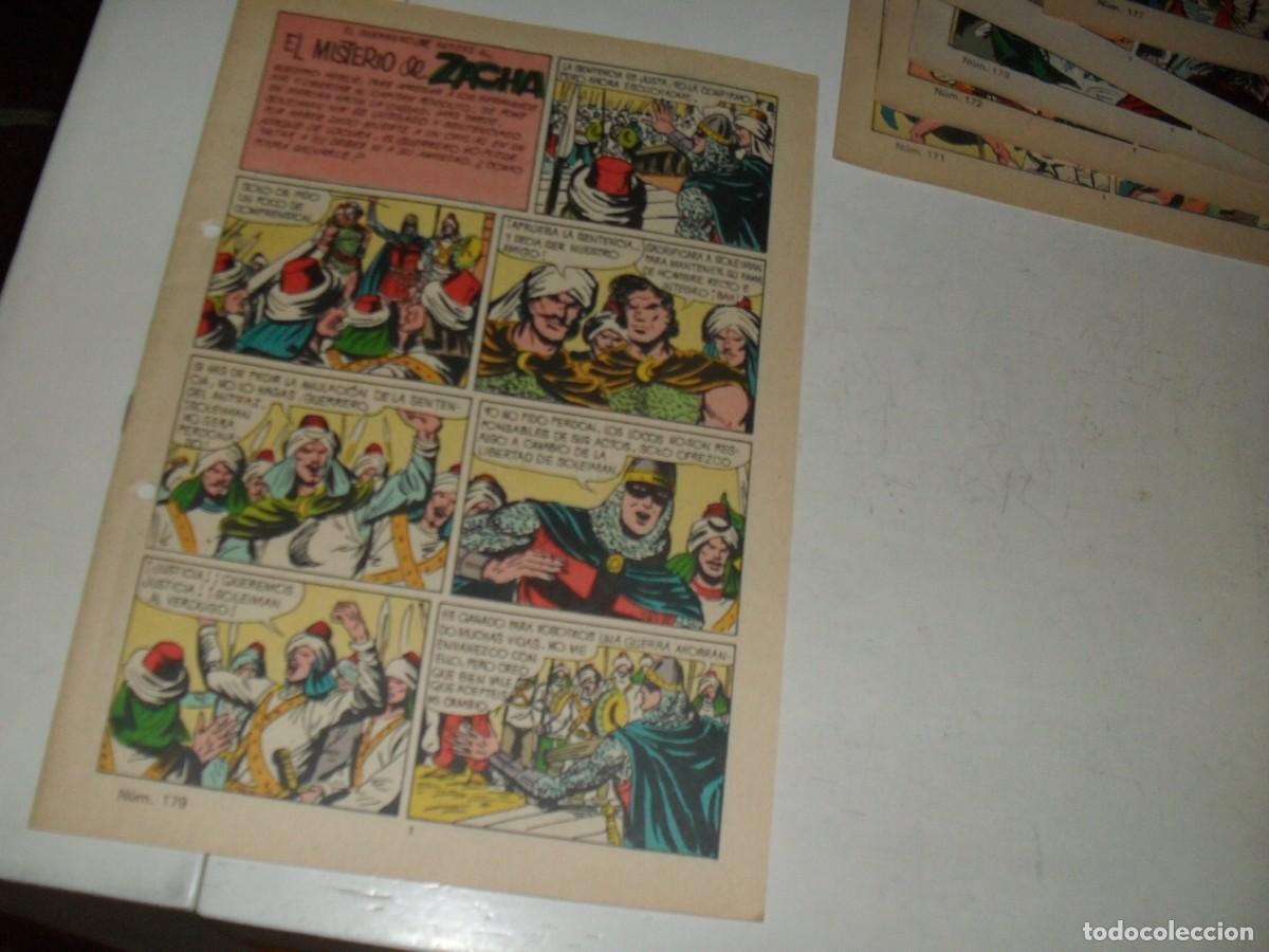 Tebeos: (SIN LAS CUBIERTAS)EL GUERRERO DEL ANTIFAZ 179 EL MISTERIO DE ZACHA,(DE 343),VALENCIANA,1972