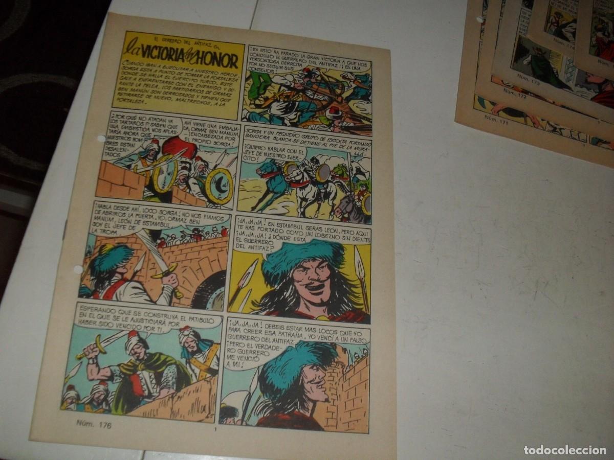 Tebeos: (SIN LAS CUBIERTAS)EL GUERRERO DEL ANTIFAZ 176 LA VICTORIA DEL HONOR,(DE 343),VALENCIANA,1972