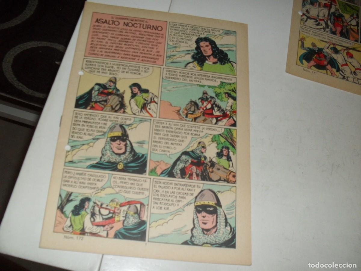 Tebeos: (SIN LAS CUBIERTAS)EL GUERRERO DEL ANTIFAZ 172 ASALTO NOCTURNO,(DE 343),VALENCIANA,1972