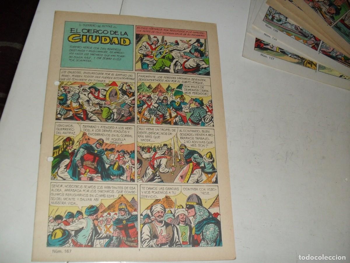 Tebeos: (SIN LAS CUBIERTAS)EL GUERRERO DEL ANTIFAZ 167 EL CERCO DE LA CIUDAD,(DE 343),VALENCIANA,1972