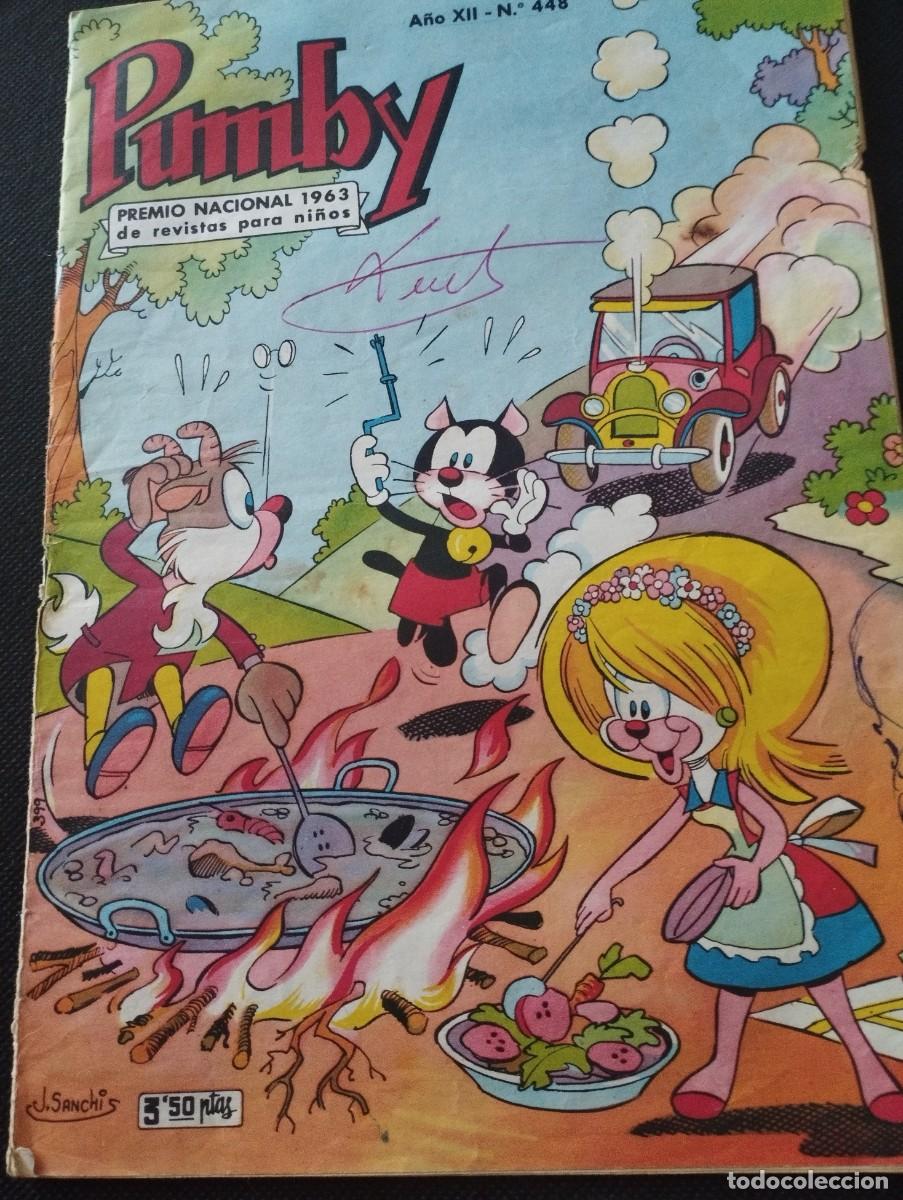 Tebeos: Comic Pumby de 1966, n&uacute;mero 448, original y completo - Foto 1