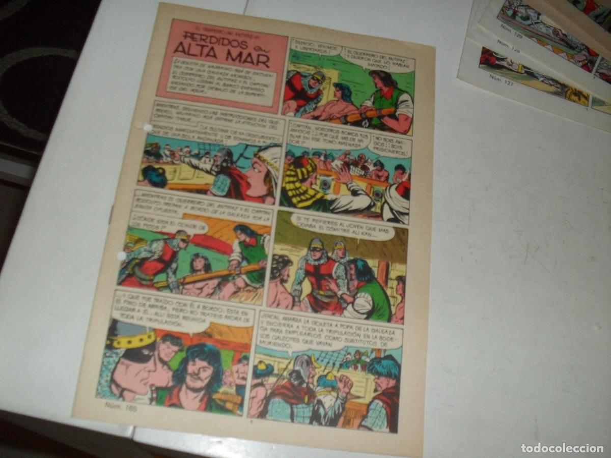 Tebeos: (SIN LAS CUBIERTAS)EL GUERRERO DEL ANTIFAZ 165 PERDIDOS EN ALTAMAR,(DE 343),VALENCIANA,1972
