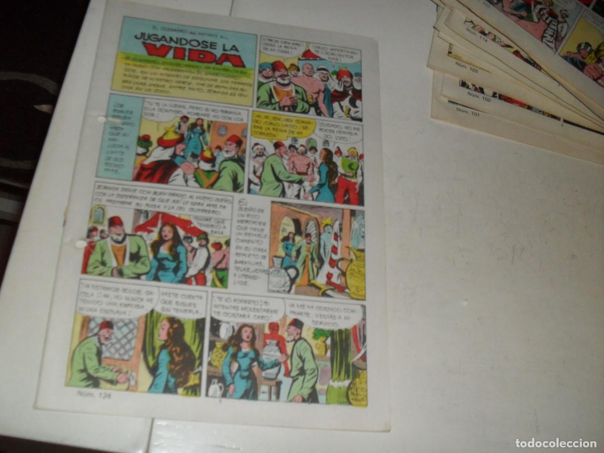 Tebeos: (SIN LAS CUBIERTAS)EL GUERRERO DEL ANTIFAZ 124 JUGANDOSE LA VIDA,(DE 343),VALENCIANA,1972