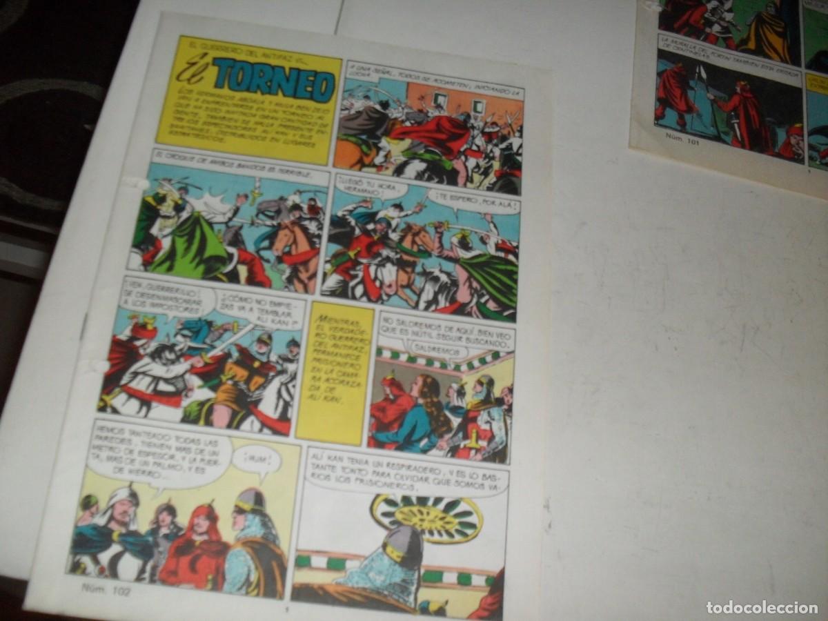 Giornalini: (SIN LAS CUBIERTAS)EL GUERRERO DEL ANTIFAZ 102 EL TORNEO,(DE 343),VALENCIANA,1972