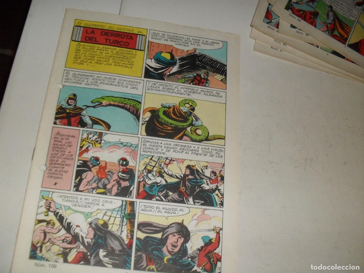 Giornalini: (SIN LAS CUBIERTAS)EL GUERRERO DEL ANTIFAZ 100 LA DERROTA DEL TURCO,(DE 343),VALENCIANA,1972