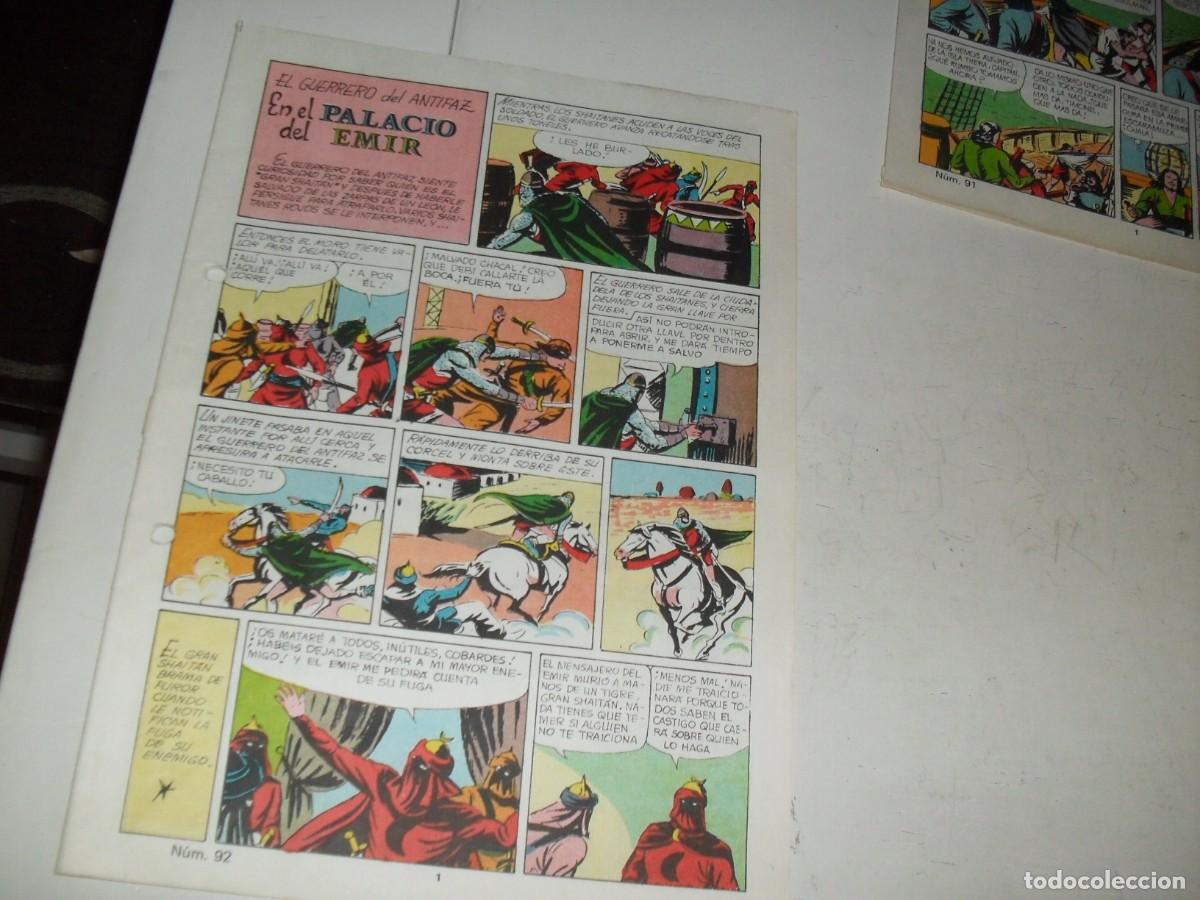Giornalini: (SIN LAS CUBIERTAS)EL GUERRERO DEL ANTIFAZ 92 EL PALACIO DEL EMIR,(DE 343),VALENCIANA,1972
