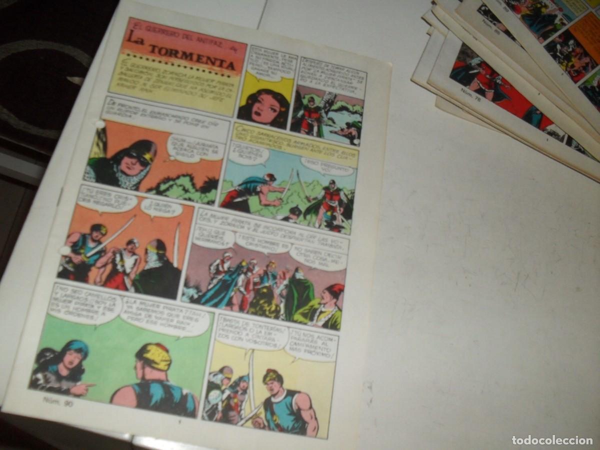 Tebeos: (SIN LAS CUBIERTAS)EL GUERRERO DEL ANTIFAZ 90 LA TORMENTA,(DE 343),VALENCIANA,1972