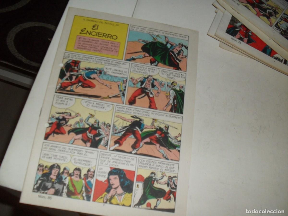 Giornalini: (SIN LAS CUBIERTAS)EL GUERRERO DEL ANTIFAZ 85 EL ENCIERRO,(DE 343),VALENCIANA,1972