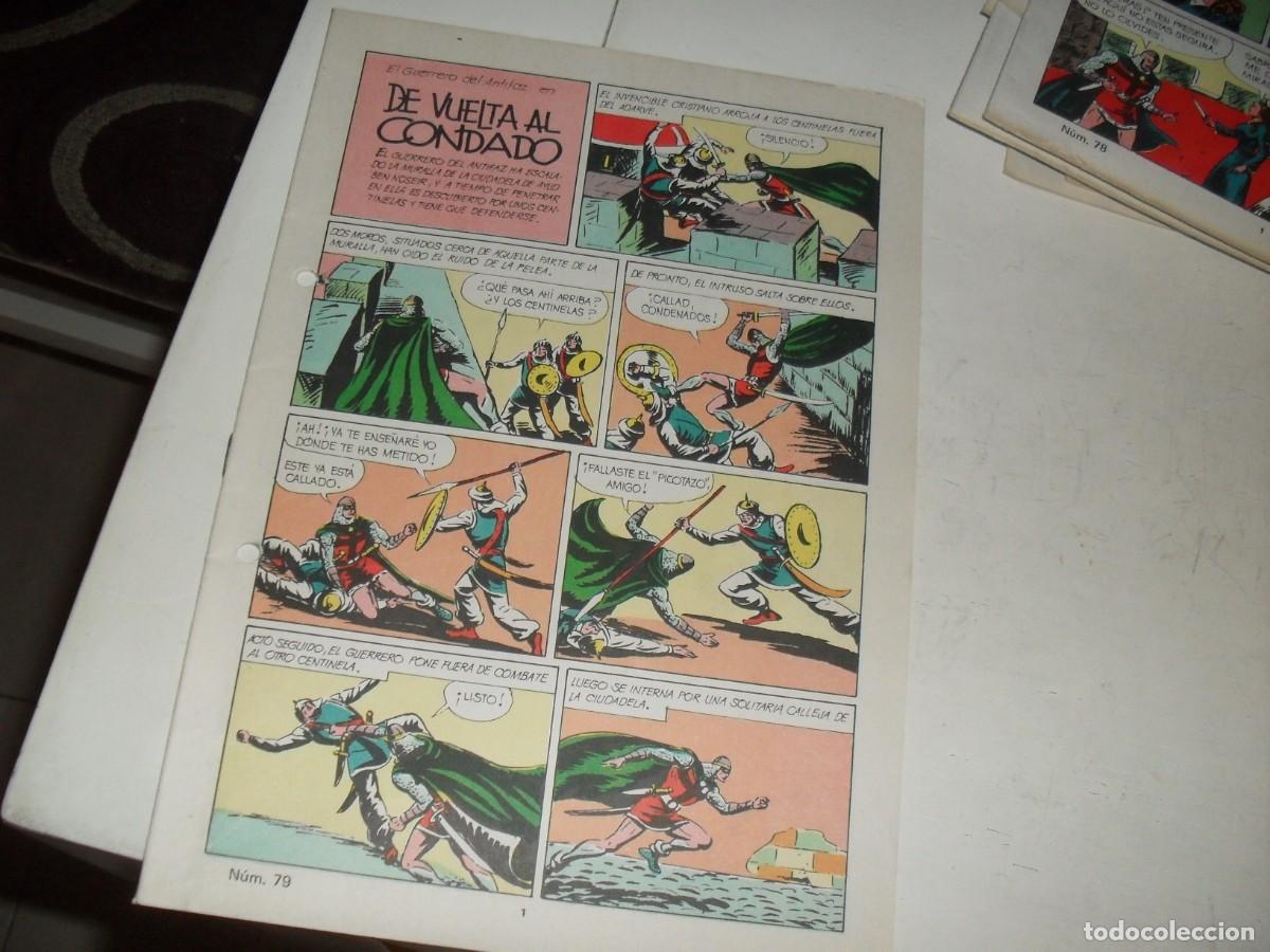 Giornalini: (SIN LAS CUBIERTAS)EL GUERRERO DEL ANTIFAZ 79 DE VUELTA AL CONDADO,(DE 343),VALENCIANA,1972