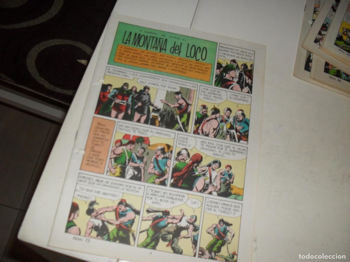 Giornalini: (SIN LAS CUBIERTAS)EL GUERRERO DEL ANTIFAZ 73 LA MONTA&Ntilde;A DEL LOCO,(DE 343),VALENCIANA,1972