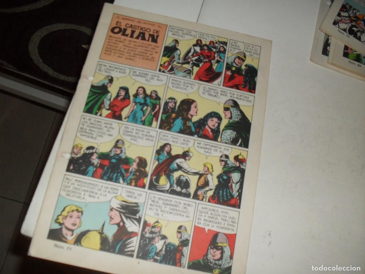 Tebeos: (SIN LAS CUBIERTAS)EL GUERRERO DEL ANTIFAZ 71 EL CASTIGO DE OLIAN,(DE 343),VALENCIANA,1972