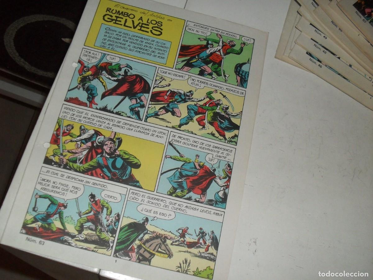 Tebeos: (SIN LAS CUBIERTAS)EL GUERRERO DEL ANTIFAZ 63 RUMBO A LAS GELVES,(DE 343),VALENCIANA,1972