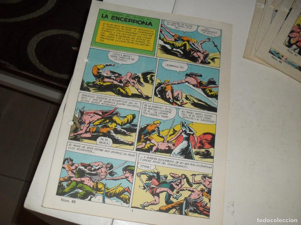 Tebeos: (SIN LAS CUBIERTAS)EL GUERRERO DEL ANTIFAZ 48 LA ENCERRONA,(DE 343),VALENCIANA,1972