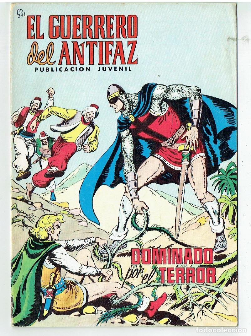 Tebeos: EL GUERRERO DEL ANTIF&Aacute;Z. N&ordm; 271. DOMINADO POR EL TERROR. VALENCIANA, 1977.(P/D54)