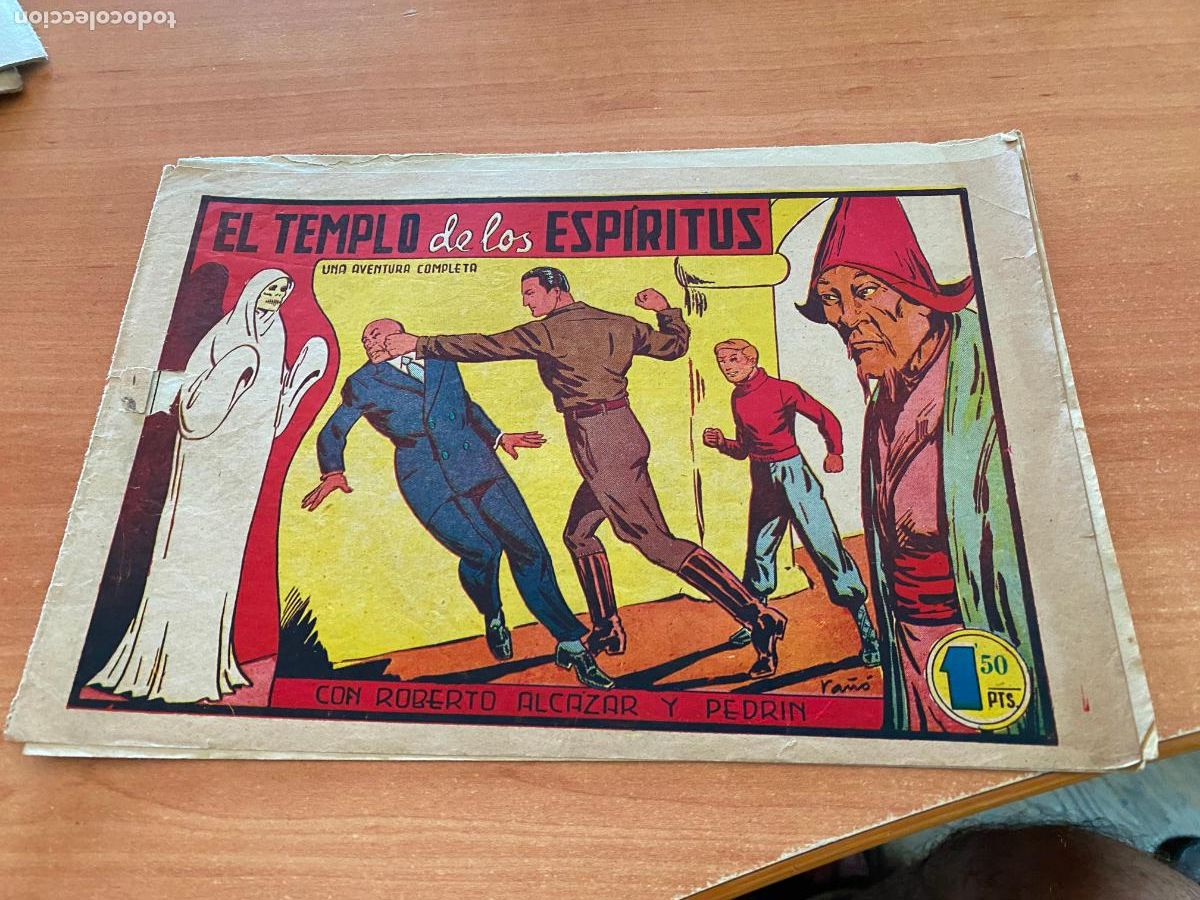 Tebeos: ROBERTO ALCAZAR Y PEDRIN N&ordm; 174 EL TEMPLO DE LOS ESPIRITUS 1,50 PTS (ORIGINAL VALENCIANA) (COIB166)