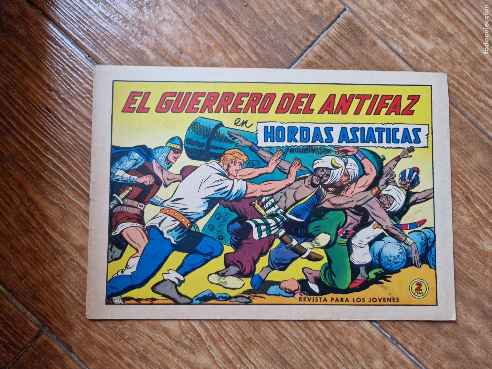 Comics: EL GUERRERO DEL ANTIFAZ N&ordm; 620 EDITORIAL VALENCIANA ORIGINAL
